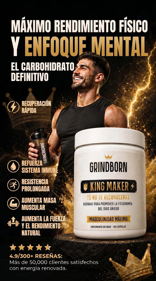 KING MAKER CAPSULAS 💪ACTIVA TU MODO ALFA!